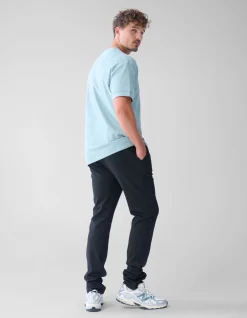 Shoeby Tricot Broek Zwart<Heren Broeken
