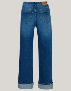 Shoeby Turn Up Wide Leg Fit Jeans By Mieke<DAMES Jeans