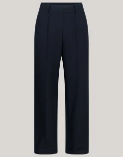 Shoeby Turnup Pantalon Zwart By Fred<DAMES Broeken