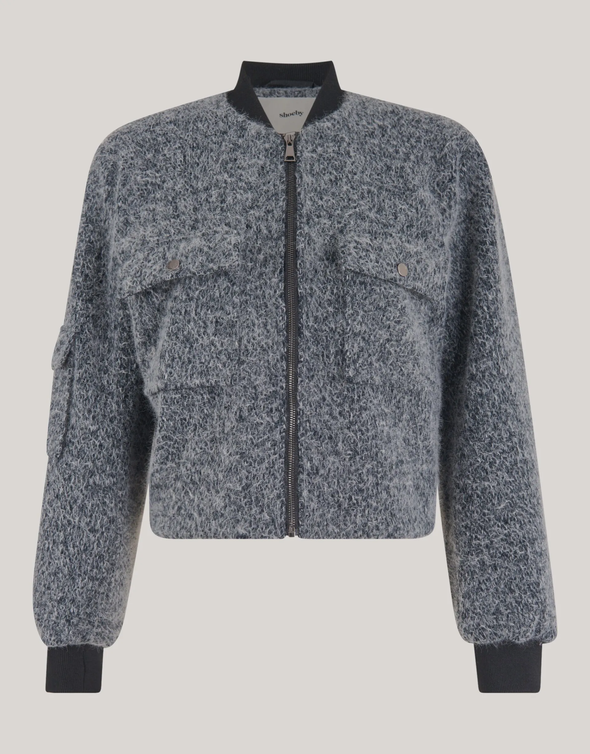 Shoeby Tweed Jack Grijs<DAMES Jacks
