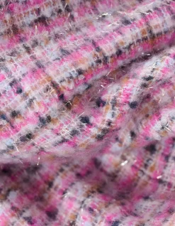 Shoeby Tweed Sjaal Roze<DAMES Sjaals En Mutsen