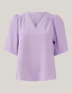 Shoeby Twist Top Lichtpaars<DAMES T-Shirts|Tops