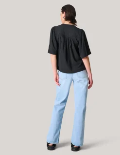Shoeby Twist Top Zwart<DAMES Tops