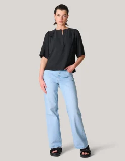 Shoeby Twist Top Zwart<DAMES Tops