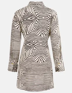 Shoeby Twisted Buckle Jurk Gebroken Wit<DAMES Jurken