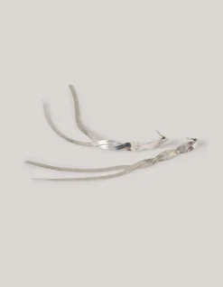 Shoeby Twisted Oorbellen Zilver<DAMES Sieraden