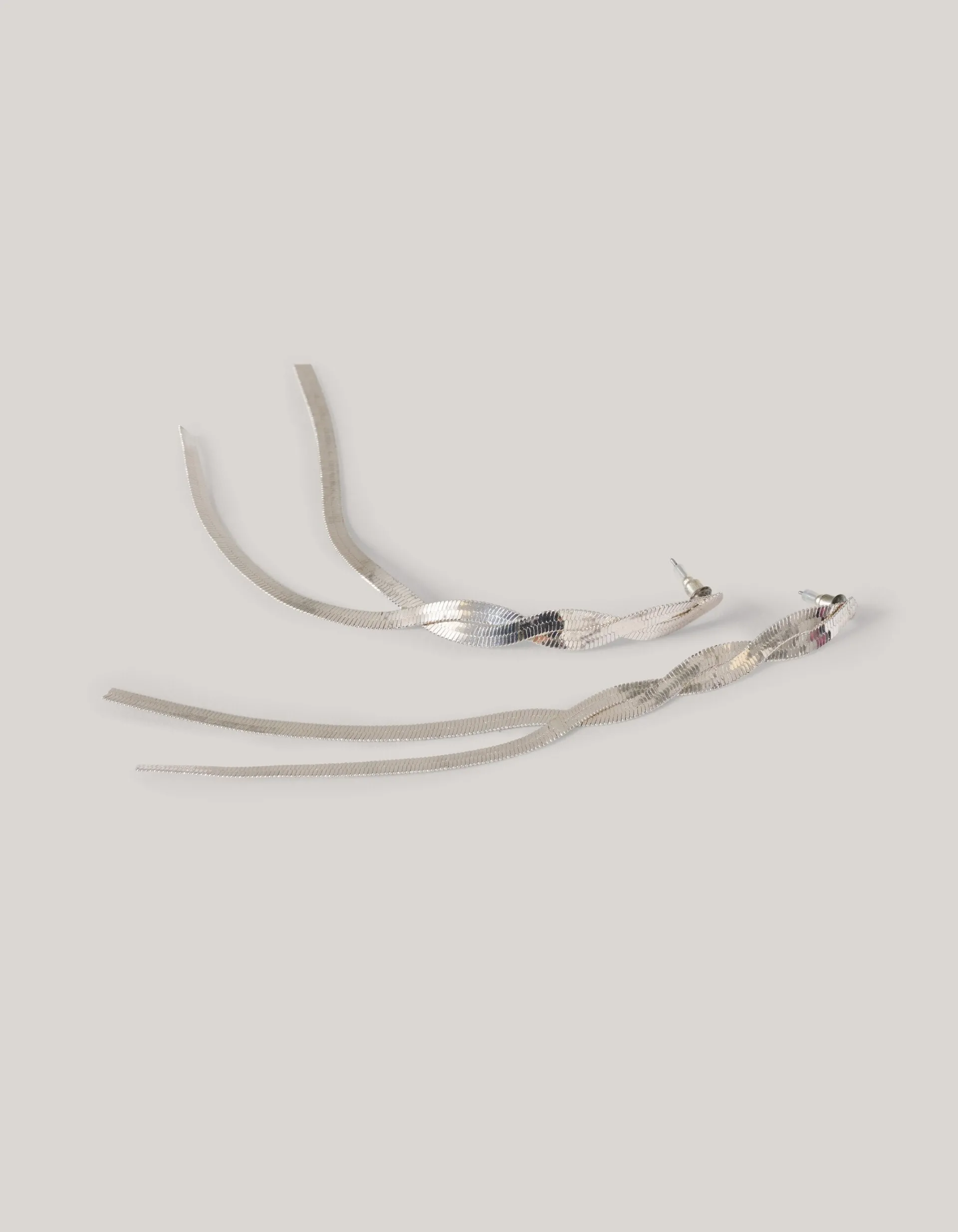 Shoeby Twisted Oorbellen Zilver<DAMES Sieraden