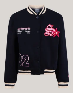 Shoeby Varsity Bomber Zwart< Blazers