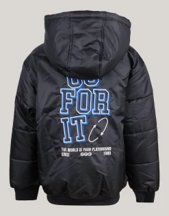 Shoeby Varsity Jas Zwart< Jassen