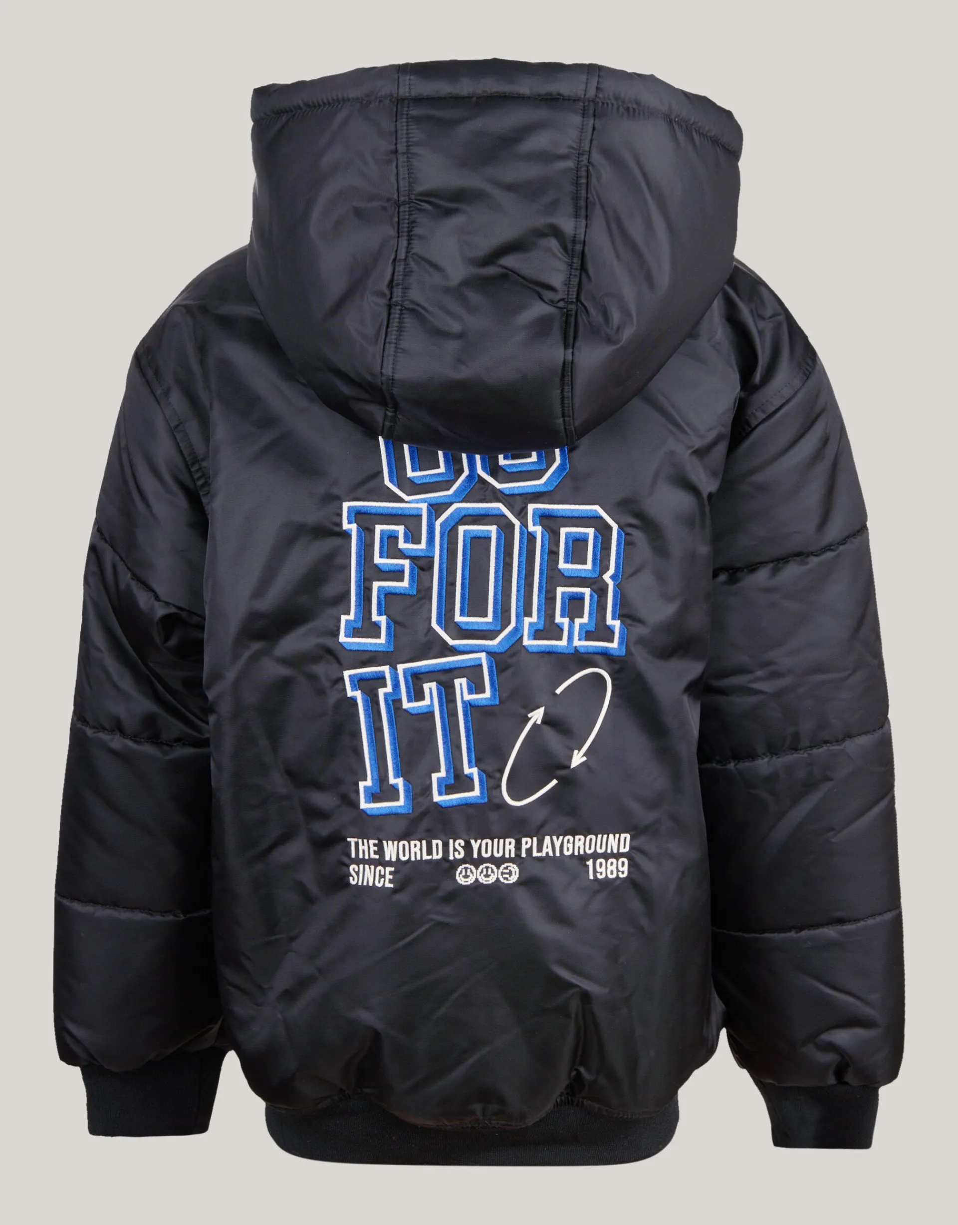 Shoeby Varsity Jas Zwart< Jassen