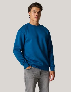 Shoeby Varsity Sweater Donkerblauw<Heren Truien En Sweaters