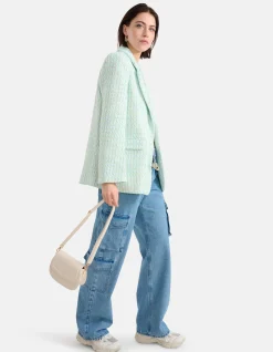 Shoeby Vegan Leren Tas Gebroken Wit<DAMES Tassen