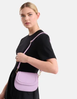 Shoeby Vegan Leren Tas Lichtpaars<DAMES Tassen