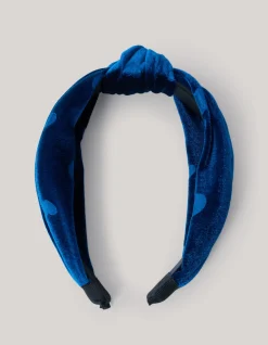 Shoeby Velvet Haarband Blauw< Haaraccessoires