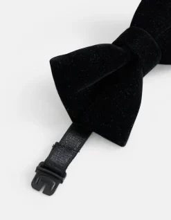 Shoeby Velvet Strik Zwart< Overige Accessoires