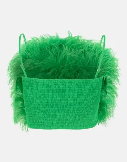 Shoeby Veren Top Groen<DAMES Tops