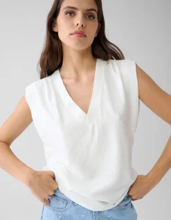 Shoeby V-hals Top Wit<DAMES Tops