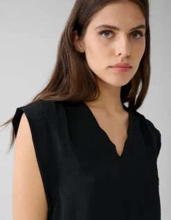 Shoeby V-hals Top Zwart<DAMES Tops