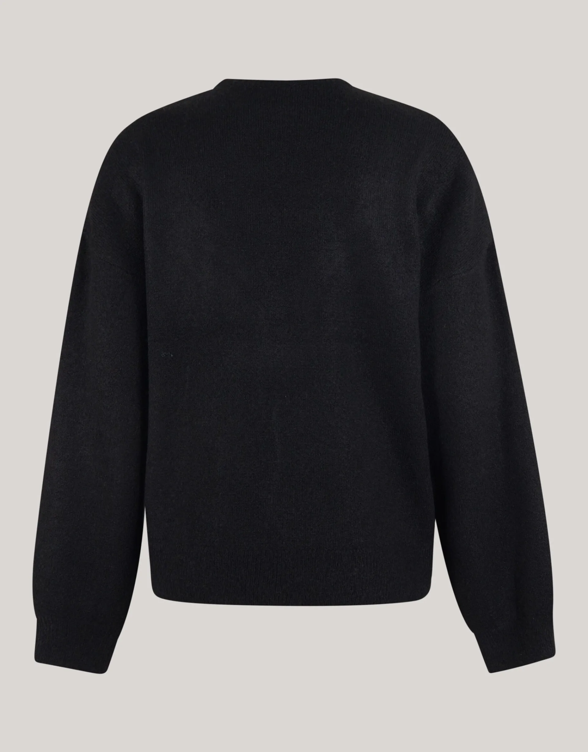 Shoeby Vintage Patch Trui Zwart<DAMES Truien En Sweaters