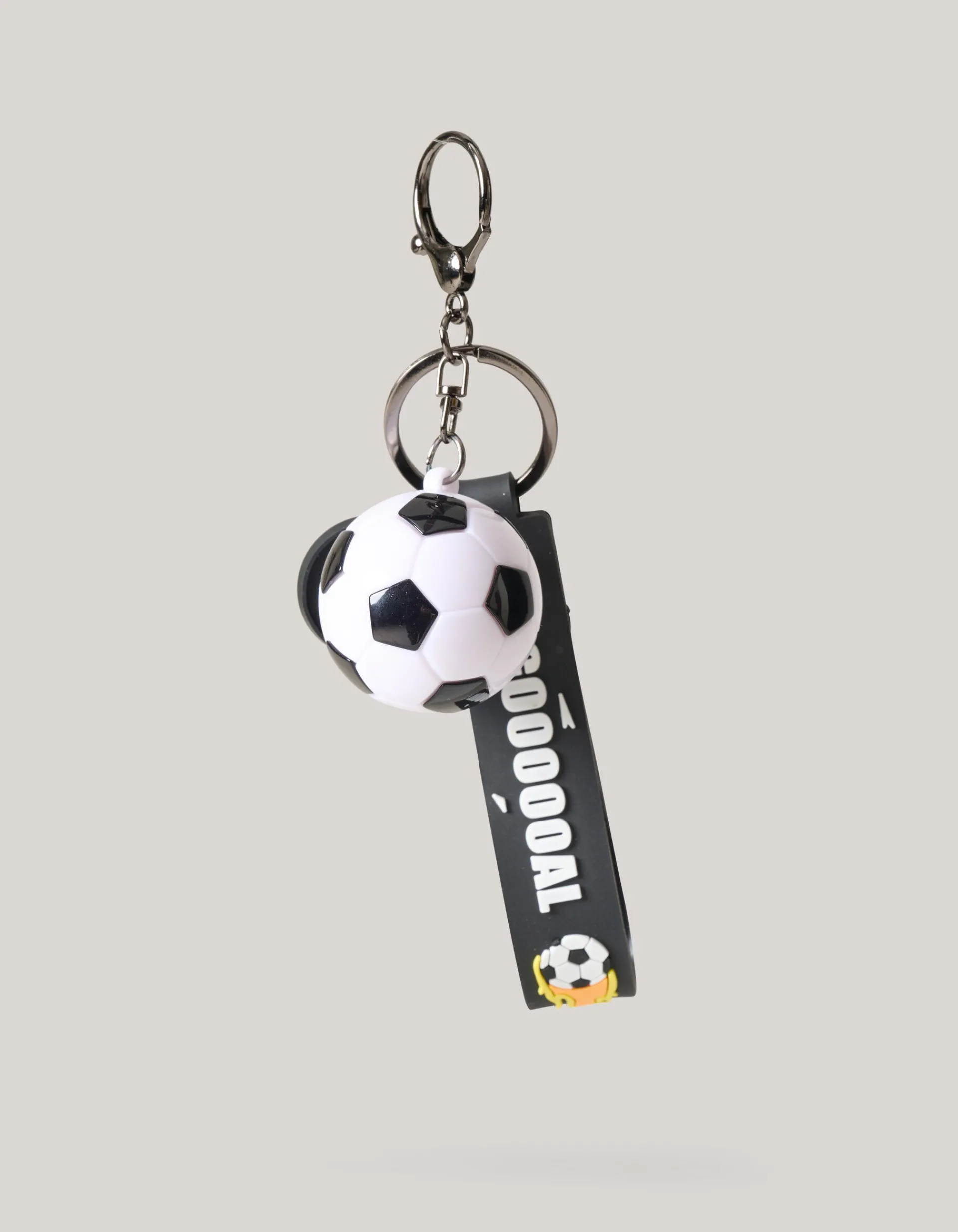 Shoeby Voetbal Sleutelhanger Zwart< Overige Accessoires