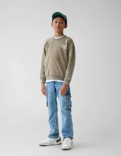 Shoeby Washed Artwork Sweater< Gebreide Truien|Sweaters