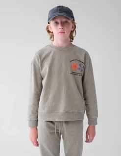 Shoeby Washed Artwork Sweater< Gebreide Truien|Sweaters