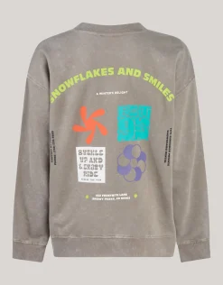 Shoeby Washed Artwork Sweater< Gebreide Truien|Sweaters