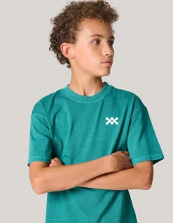 Shoeby Washed Artwork T-shirt Groen< T-Shirts