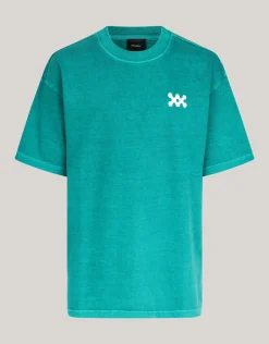 Shoeby Washed Artwork T-shirt Groen< T-Shirts