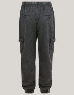 Shoeby Washed Cargo Broek Grijs< Broeken