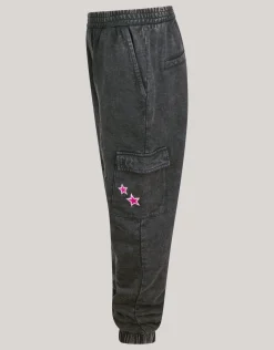 Shoeby Washed Cargo Broek Grijs< Broeken