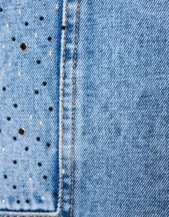 Shoeby Washed Denim Jurk Blauw< Jurken