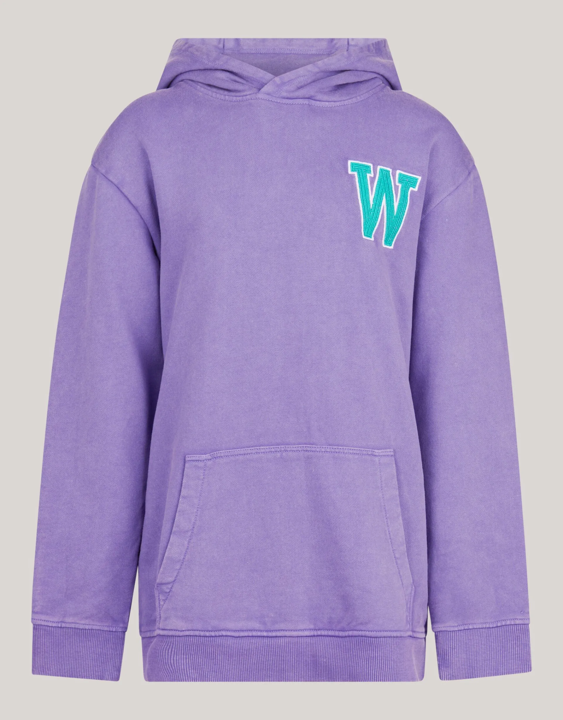 Shoeby Washed Hoodie Paars< Gebreide Truien|Hoodies