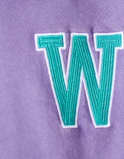Shoeby Washed Hoodie Paars< Gebreide Truien|Hoodies