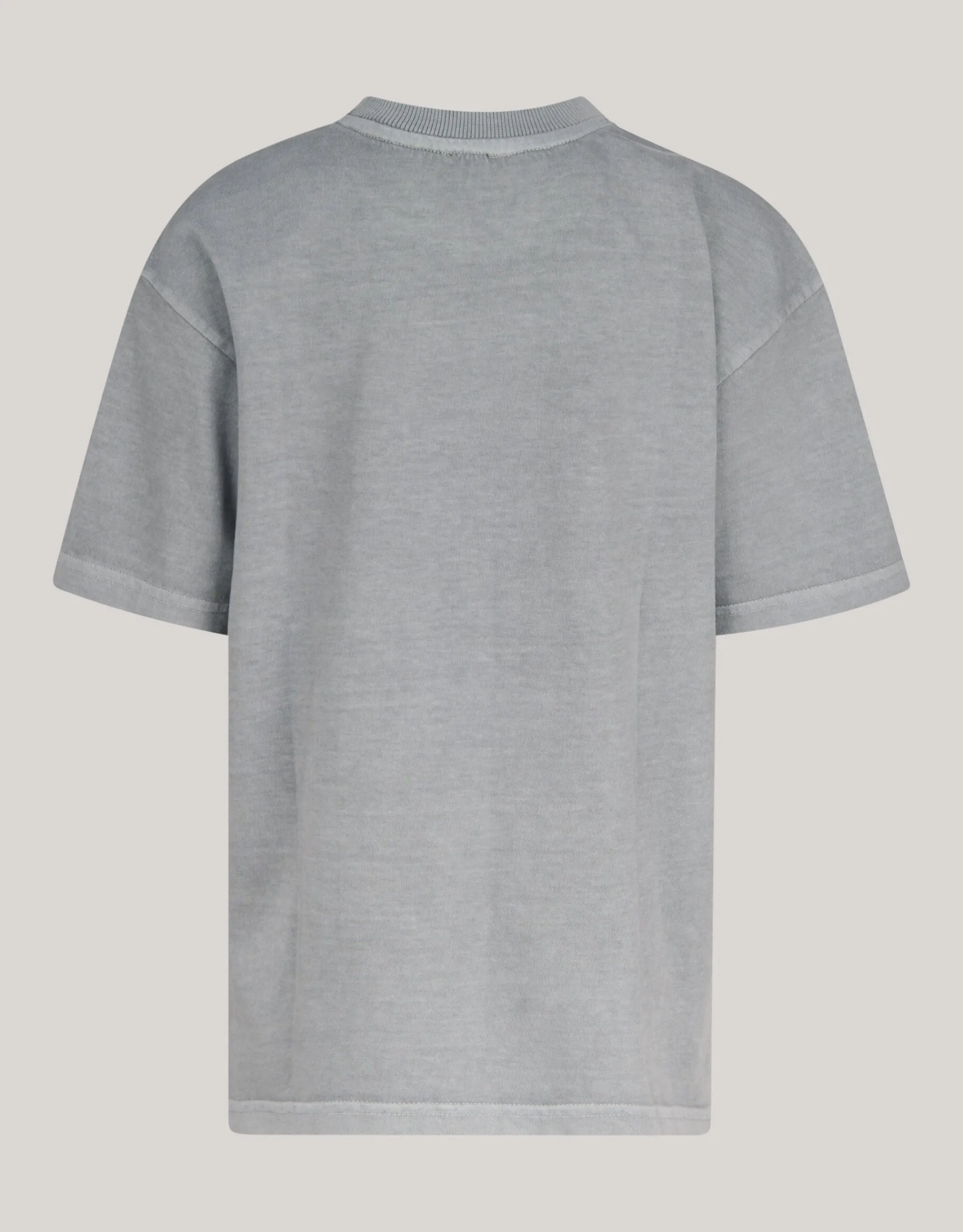 Shoeby Washed Logo T-shirt Donkergrijs< T-Shirts