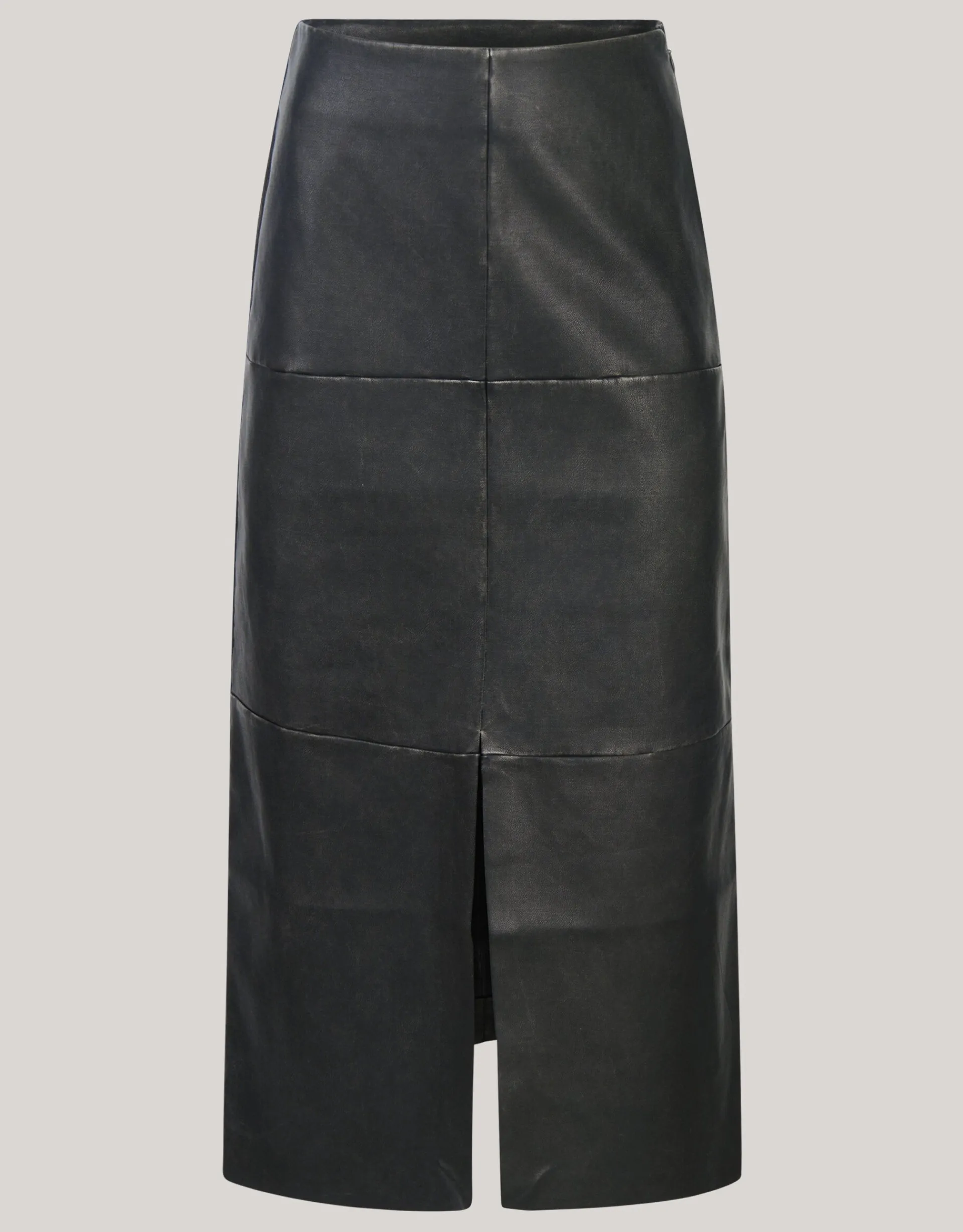 Shoeby Washed Midi Rok Donkergrijs<DAMES Rokken