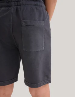 Shoeby Washed Short Donkergrijs< Shorts