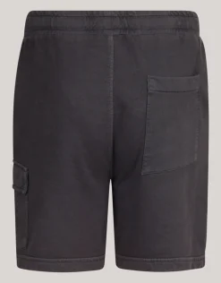 Shoeby Washed Short Donkergrijs< Shorts