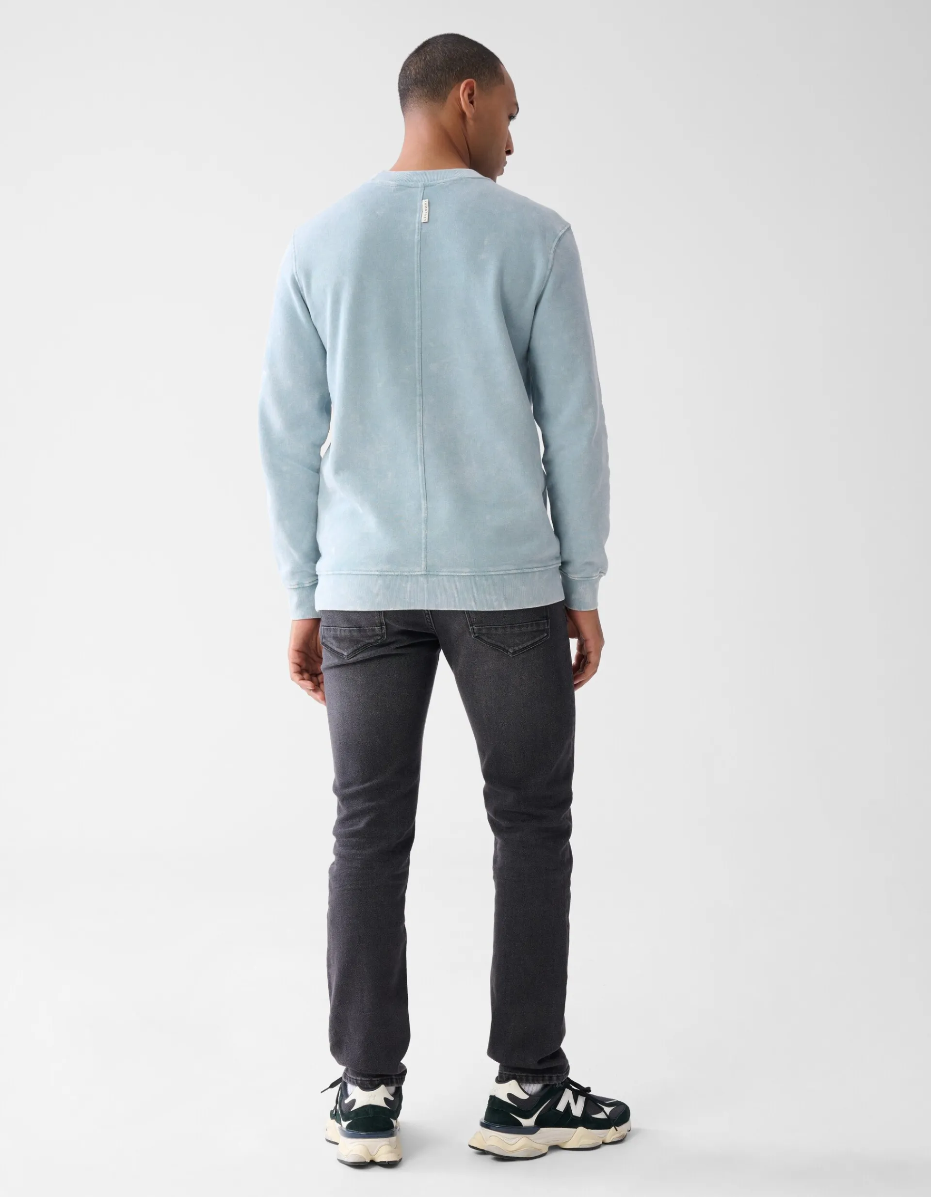 Shoeby Washed Straight Fit Jeans Zwart L32<Heren Jeans