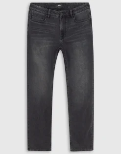 Shoeby Washed Straight Fit Jeans Zwart L32<Heren Jeans