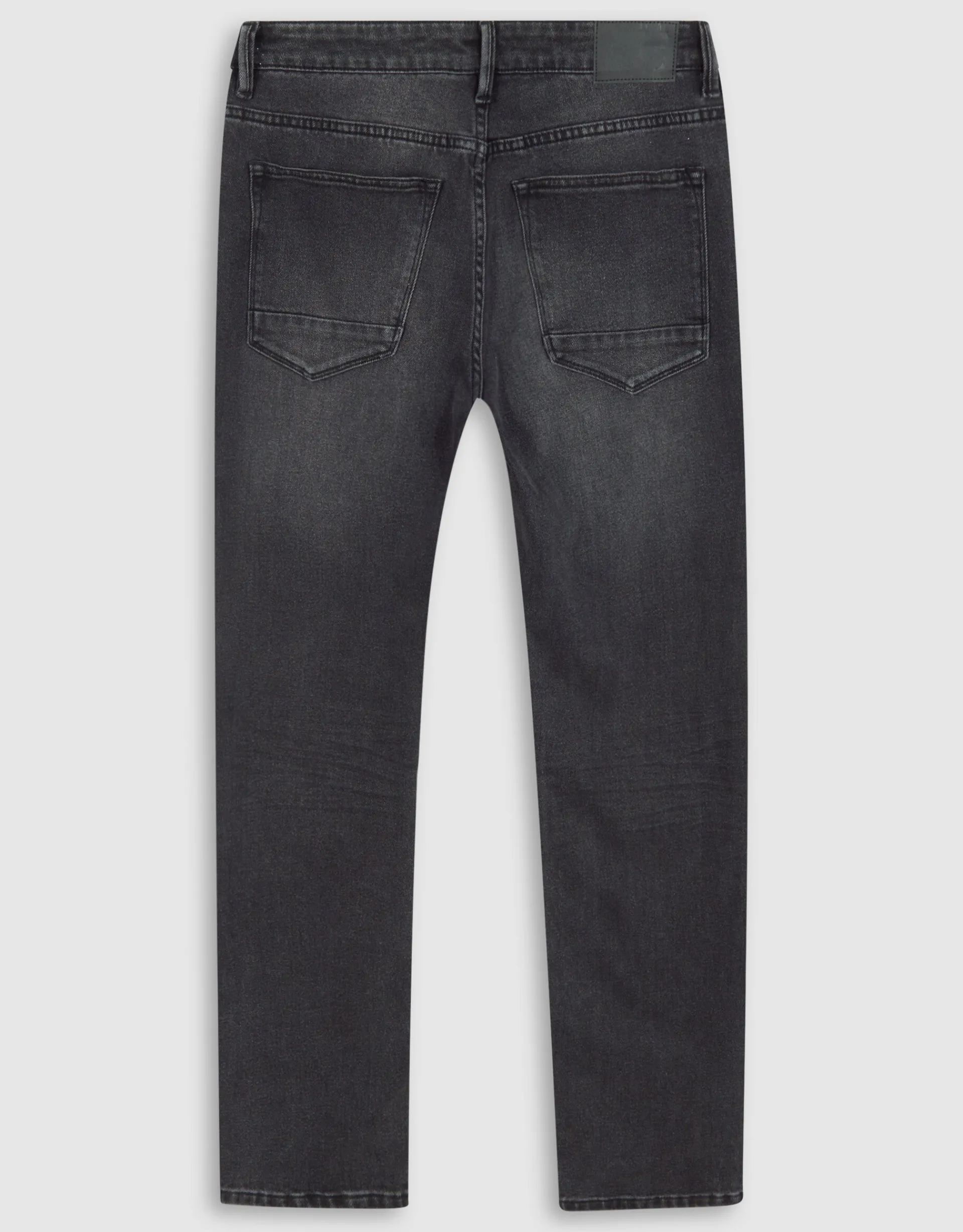 Shoeby Washed Straight Fit Jeans Zwart L32<Heren Jeans