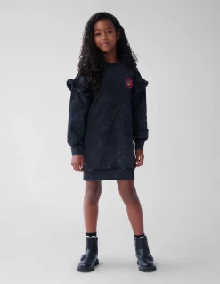 Shoeby Washed Sweater Jurk Donkergrijs< Jurken