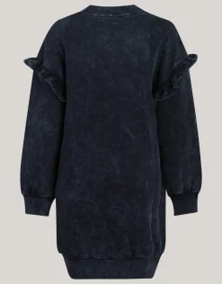 Shoeby Washed Sweater Jurk Donkergrijs< Jurken