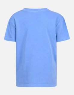 Shoeby Washed T-shirt Blauw< T-Shirts