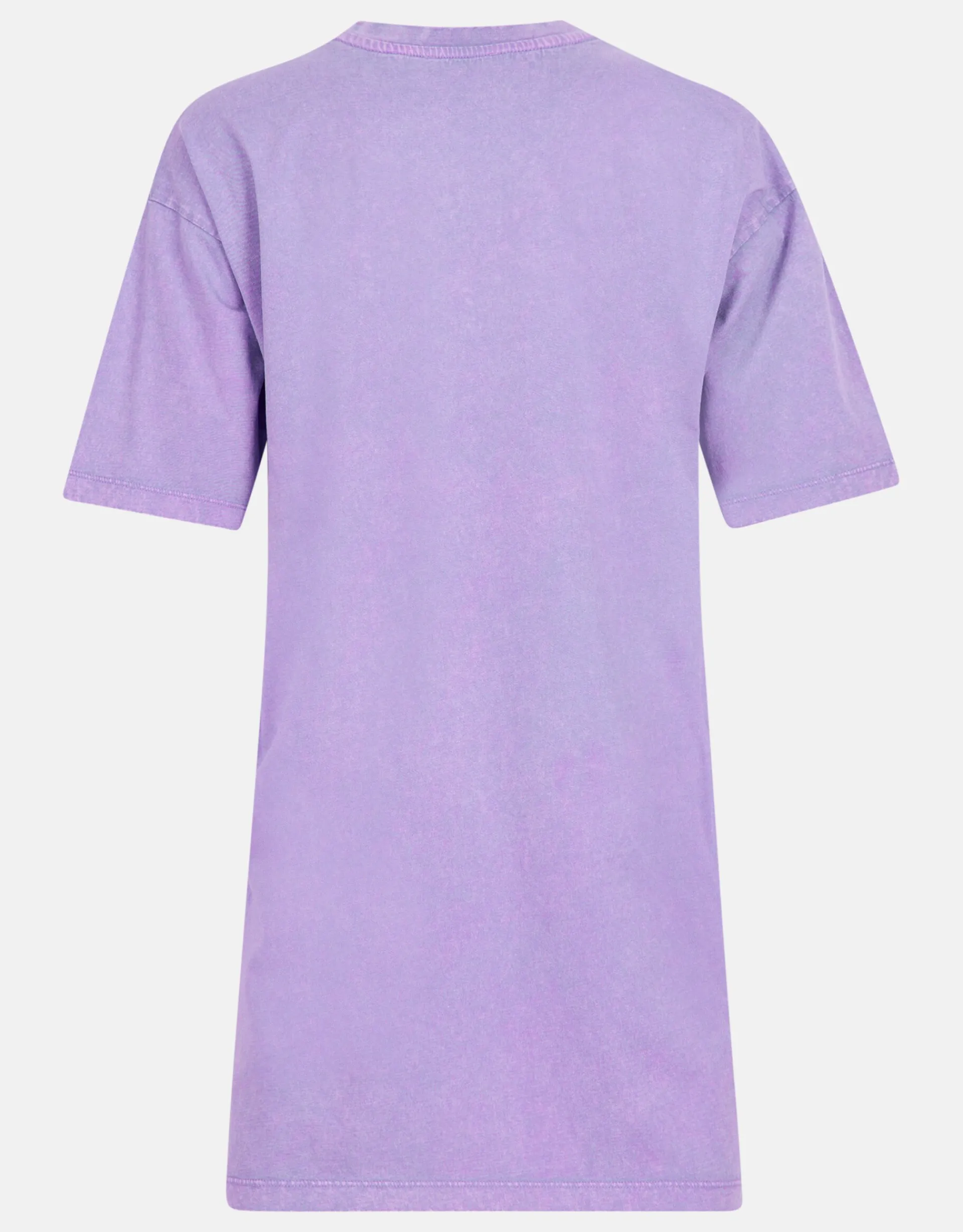 Shoeby Washed T-shirt Jurk Lichtpaars<DAMES Jurken