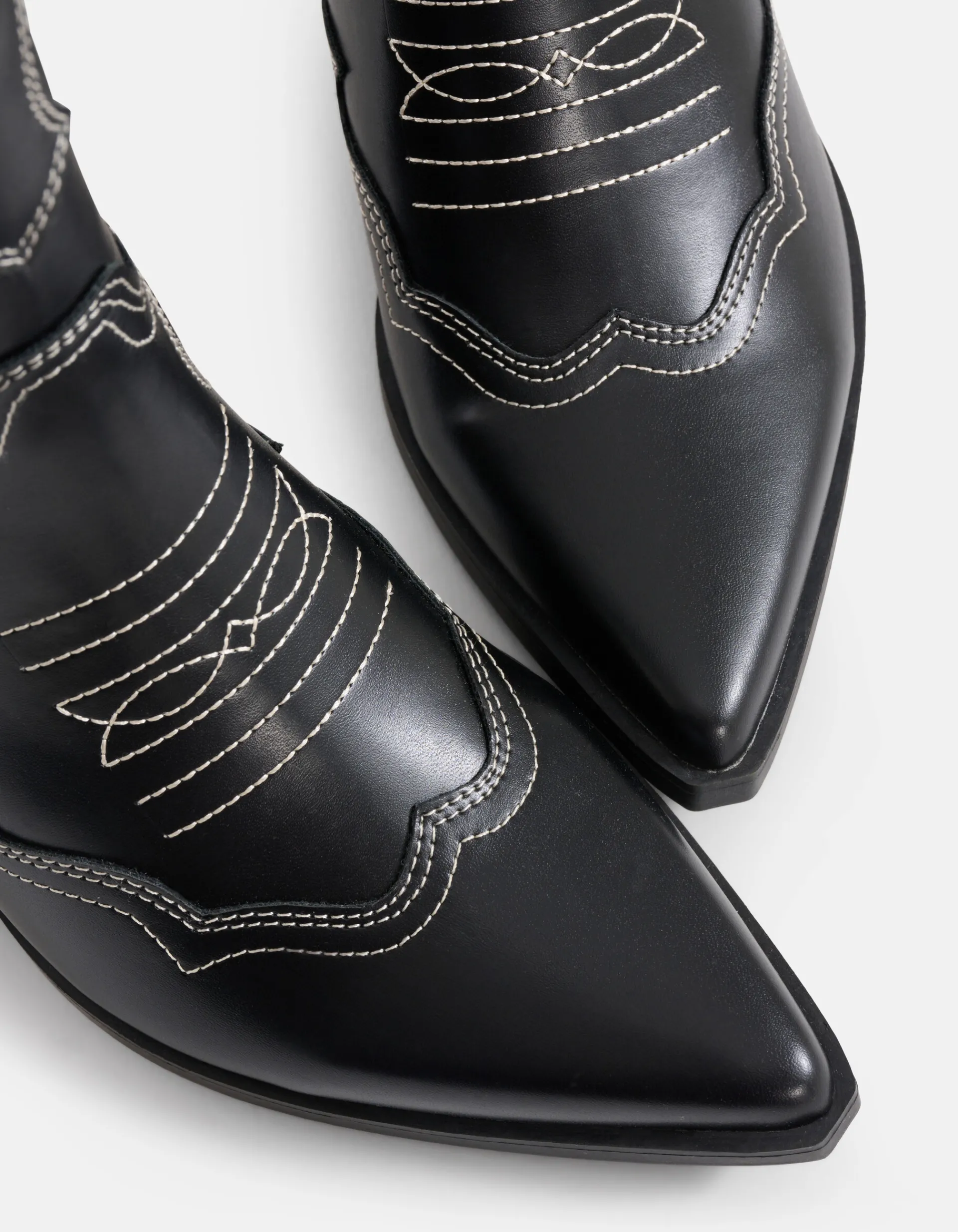 Shoeby Western Laars Zwart<DAMES Laarzen