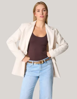 Shoeby Western Riem Bruin<DAMES Riemen