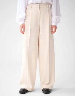 Shoeby Wide Leg Broek Gebroken Wit By Lonneke<DAMES Broeken