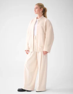 Shoeby Wide Leg Broek Gebroken Wit By Lonneke<DAMES Broeken