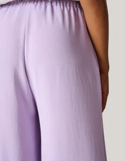 Shoeby Wide Leg Broek Lichtpaars<DAMES Broeken